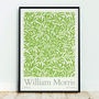 Willow Print By William Morris, Floral Art, thumbnail 1 of 6