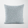 Personalised Blue Woodland Christmas Cushion, thumbnail 5 of 7