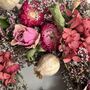 Autumnal Dried Flower Heather And Poppy Wreath, thumbnail 8 of 9