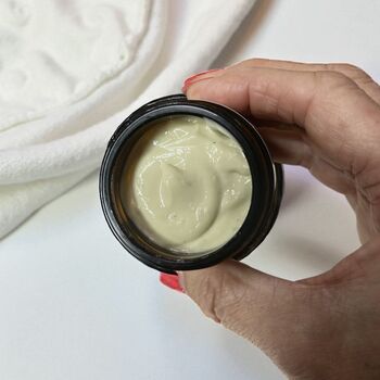 Nighttime Ritual Magnesium Cream Infused With Irish Moss Seaweed And Lavender Essential Oil, 6 of 7