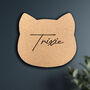 Customised Cat Name Face Pin Board | Cork Board, thumbnail 1 of 5