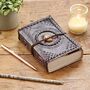 Handcrafted Medium Semi Precious Stone Leather Journal, thumbnail 9 of 12