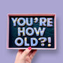 You're How Old?! Letterbox Cookies, thumbnail 1 of 3