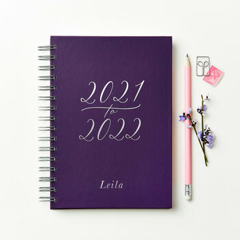 Personalised Flourish 2021/22 Mid Year Diary, 2 of 9