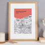 Personalised Chichester Graduation Gift Print, thumbnail 3 of 10