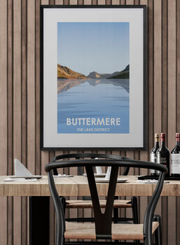 Buttermere Lake District Landscape Art Print, 3 of 4