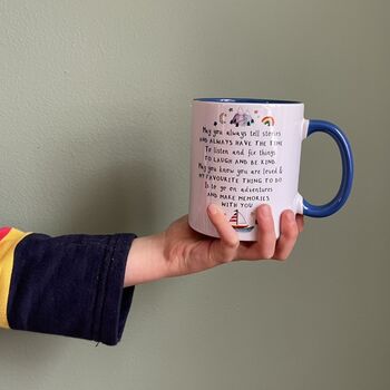 'Best Dad' Verse Mug Cup Fathers Day Birthday Gift, 2 of 6