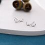 Sterling Silver Boob Breast Stud Earrings, thumbnail 2 of 12