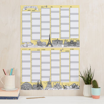 2026 Whole Year Wall Planner, 2 of 6