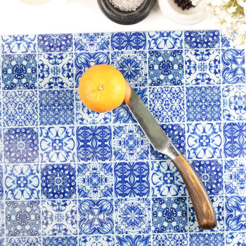 Dutch Delft 'Mixed Small Tiles' Worktop Protector, 9 of 11