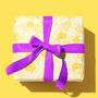 Sunflower Yellow Wrapping Paper, thumbnail 1 of 3