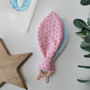 Luxury Cream, Pink And Blue Personalised Name Bunting, thumbnail 7 of 12