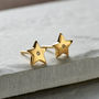 Diamond Star Stud Earrings, thumbnail 4 of 7