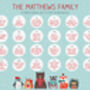 Personalised Family Kindness Reusable Advent Calendar, thumbnail 8 of 9