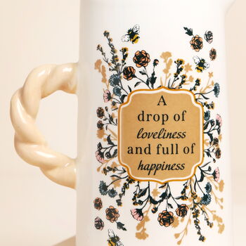 Ceramic Drop Of Loveliness Jug, 4 of 7