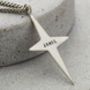 Personalised Men's Cross Necklace, thumbnail 2 of 4