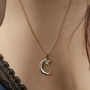 Moon And Star Necklace, thumbnail 2 of 6