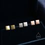 Sterling Silver Minimalist Square Stud Earrings, thumbnail 4 of 11