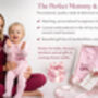Personalised Mommy And Me Gift Set, New Mom Gift, Matching 2pcs Set And Zip Romper , Perfect For Mother's Day, Baby Shower, thumbnail 3 of 12