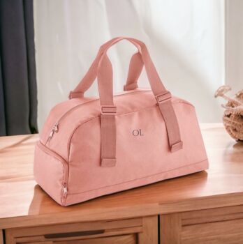 Personalised Bag With Initials Weekender Holdall, 3 of 4