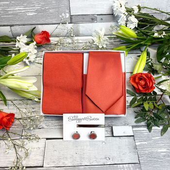 Sienna Wedding Tie Set, 7 of 10