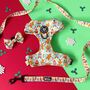 Dog Harness Christmas Gingerbread Adjustable Harness, thumbnail 2 of 10