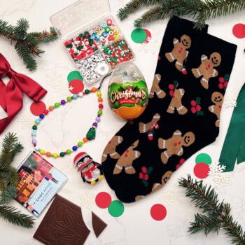 Kids And Tween Christmas Craft Gift – Festive Socks, Crafts, Toy And Cute Accessories, 2 of 9