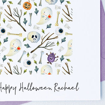 Halloween Wrapping Paper And Cards, 5 of 7