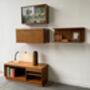 1960's Mid Century Modular Wall Units And Media Stand, thumbnail 5 of 12