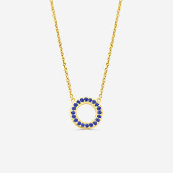 14ct Gold Eternity Necklaces, 6 of 6