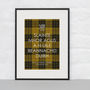 Personalised Scottish Phrase Wedding Print, thumbnail 5 of 5