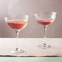 Pair Of Star Champagne Saucers, thumbnail 2 of 5