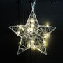 3D Wire LED Star Light Two Sizes, thumbnail 2 of 5