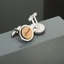 Personalised Wooden Wedding Party Cufflinks, thumbnail 6 of 7