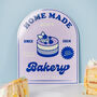 Personalised Bakery Patisserie Metal Sign, thumbnail 3 of 5