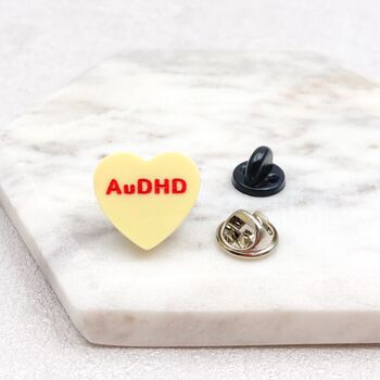 Au Dhd Heart Pin Badge, 8 of 12