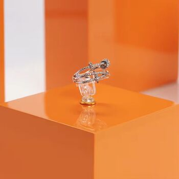 Monaco D’or Gold Orange Blossom Ombré Jewellery Stand, 4 of 4