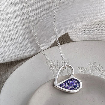 Memorial Ashes Always In My Heart Necklace, 2 of 7
