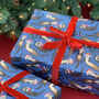 Otter Christmas Wrapping Paper, thumbnail 1 of 10