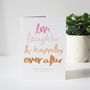 Happily Ever After Personalised Wedding Card, thumbnail 1 of 4