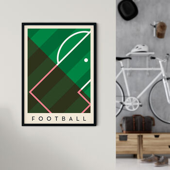 Football Minimalist Sports Poster, 2 of 4
