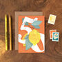 50th Birthday Illustrated Lemon Card, thumbnail 1 of 2