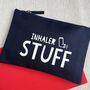 Personalised Inhaler Stuff Storage Pouch/Bag, thumbnail 1 of 5