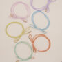 Set Of Six Colourful Bow Hair Ties, thumbnail 1 of 4