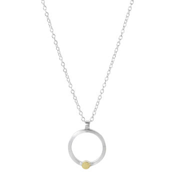 Circle And Dot Necklace, 2 of 4