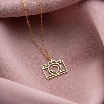 Sterling Silver Camera Necklace, 10 of 10