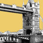 London Art Print London Gift Tower Bridge, thumbnail 6 of 12