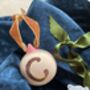 Personalised Ceramic Glitter Initial Bauble, thumbnail 8 of 8