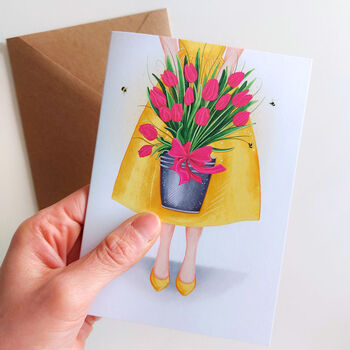 Pack Of Flower People Greeting Cards, 2 of 12