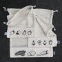 Set Of Three Fairtrade, Organic Cotton Grocery Bags, thumbnail 4 of 5